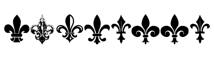 Fleur de Lys Regular  Free Fonts Download