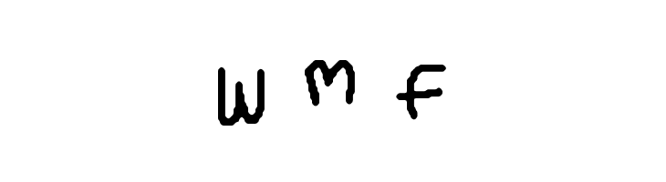 My Mousewriting  Free Fonts Download