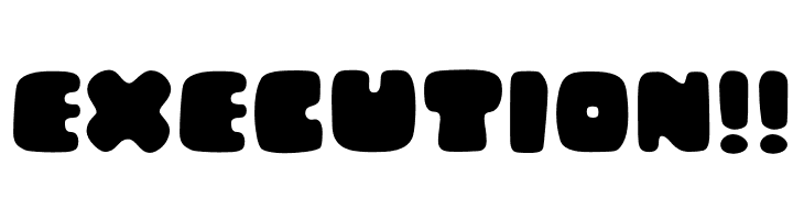 Big Ugly Fat  Free Fonts Download