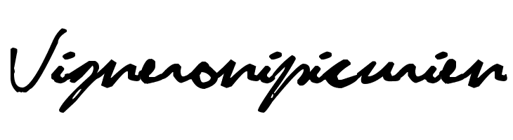 Vigneronipicurien CuttyFruty Font