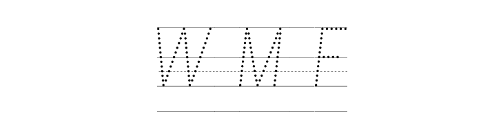 NSW ACT School Handwriting Guide  Free Fonts Download