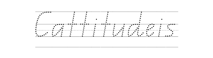 QLD Handwriting Guide  Free Fonts Download
