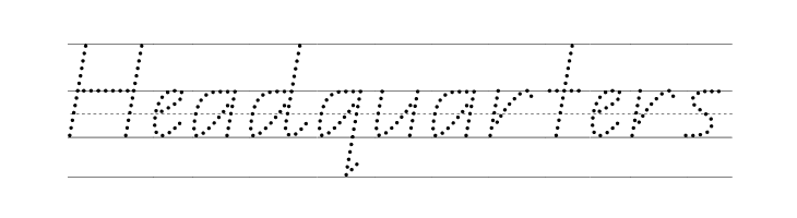 QLD Handwriting Guide  Free Fonts Download