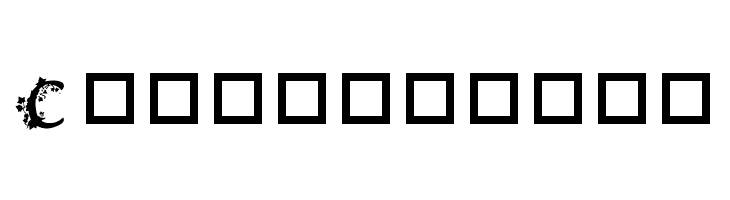 Deanna's Ivy Caps  Free Fonts Download