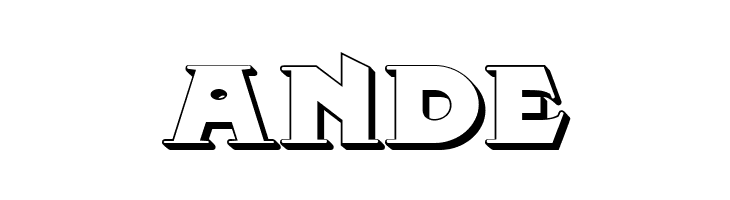 Midland Rail Shadow NF  Free Fonts Download