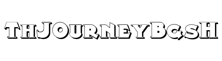 Midland Rail Shadow NF  Free Fonts Download