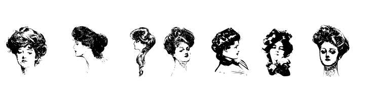 Gibson Girls  Free Fonts Download