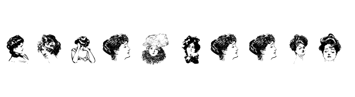 Gibson Girls  Free Fonts Download