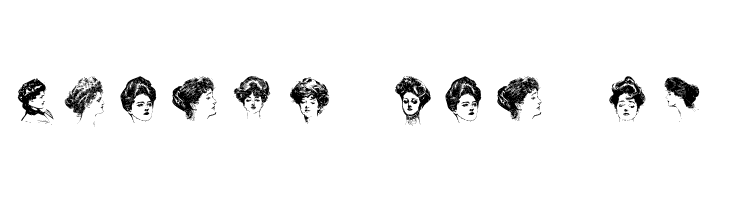 Gibson Girls  Free Fonts Download