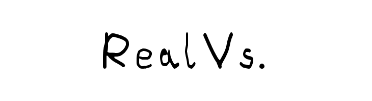 Paint Letters [Light]  Free Fonts Download