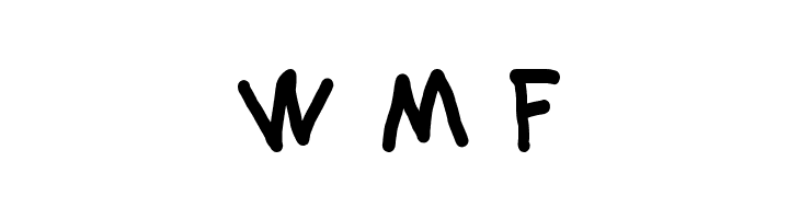 Paint Letters  Free Fonts Download