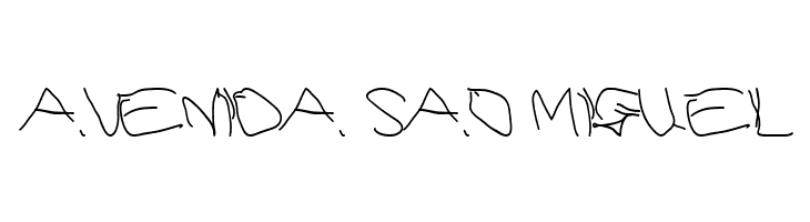 Left hand  five years  Free Fonts Download