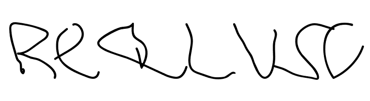 Left hand  five years  Free Fonts Download