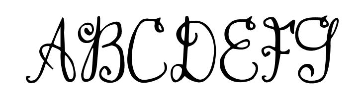 DJB Monogram  Free Fonts Download