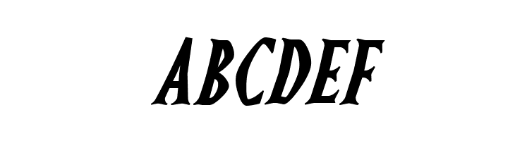 Ghostz Italic  Free Fonts Download