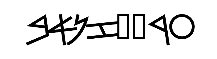 PhoenicianMoabite Bold  Free Fonts Download