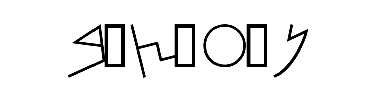 PhoenicianMoabite Thin  Free Fonts Download