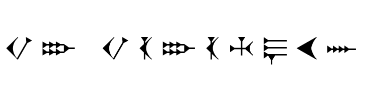 Ugaritic 3  Free Fonts Download