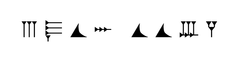 Ugaritic 3  Free Fonts Download