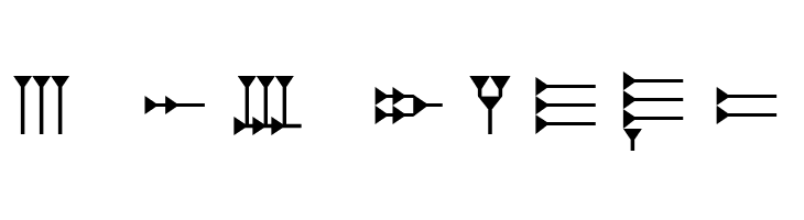 Ugaritic 3  Free Fonts Download