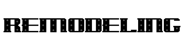 IronCladBolted  Free Fonts Download