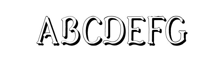 Casua_Shadow  Free Fonts Download