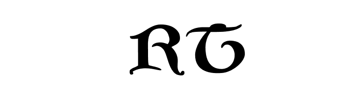 Caxton-Initials  Free Fonts Download