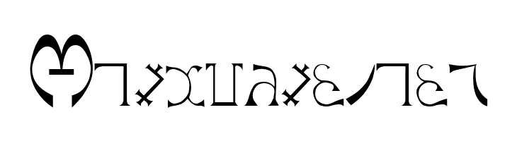 Enochian Plain  Free Fonts Download