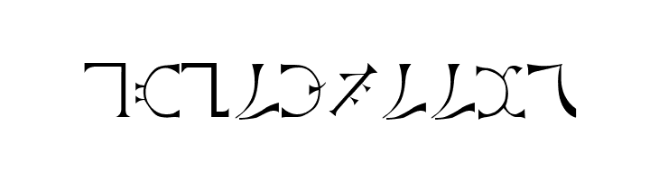 Enochian Plain  Free Fonts Download
