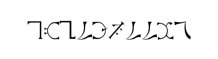 Enochian  Free Fonts Download