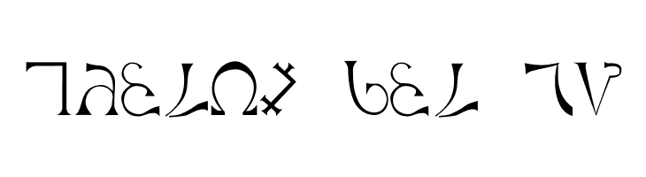 Enochian  Free Fonts Download