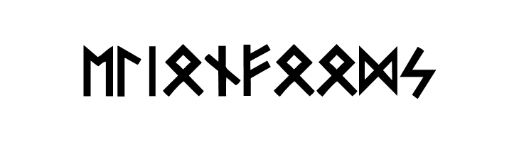Futhark-Gothic  Free Fonts Download