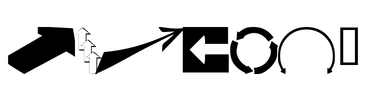 Arrows#1  Free Fonts Download