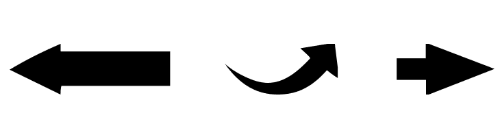 Arrows#1  Free Fonts Download