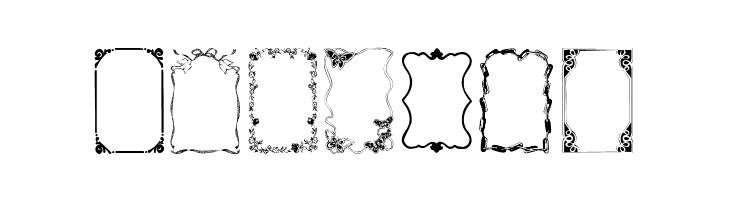 Frames1a Normal  Free Fonts Download