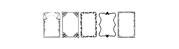 Frames1a Normal  Free Fonts Download