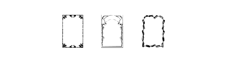 Frames1a Normal  Free Fonts Download