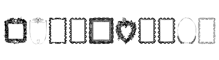Frames1a Normal  Free Fonts Download