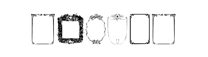 Frames1a Normal  Free Fonts Download