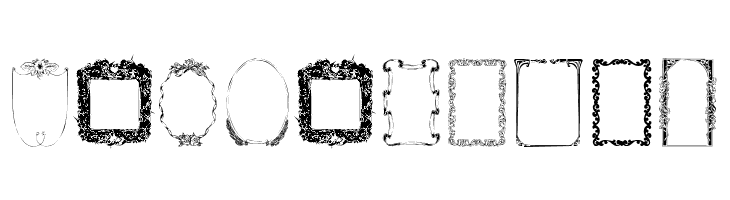 Frames1a Normal  Free Fonts Download