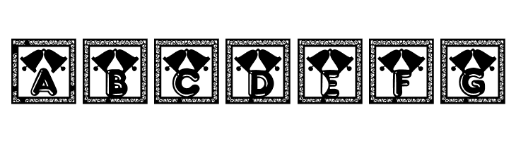 Holialpha decorative  Free Fonts Download