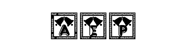 Holialpha decorative  Free Fonts Download