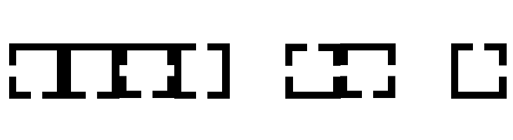 Maze Maker Inverted Level 1F  Free Fonts Download