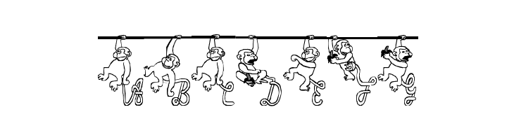 Affenschaukel  Free Fonts Download