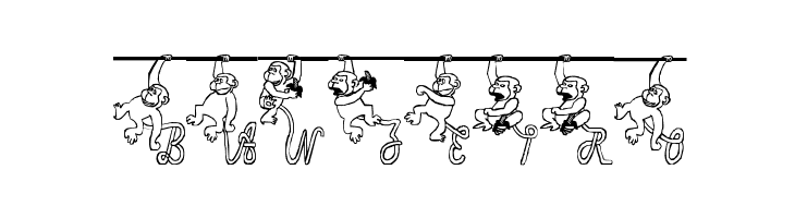 Affenschaukel  Free Fonts Download