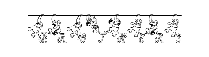 Affenschaukel  Free Fonts Download