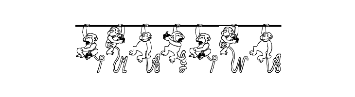 Affenschaukel  Free Fonts Download