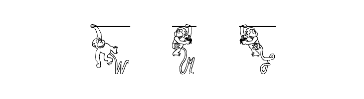 Affenschaukel  Free Fonts Download