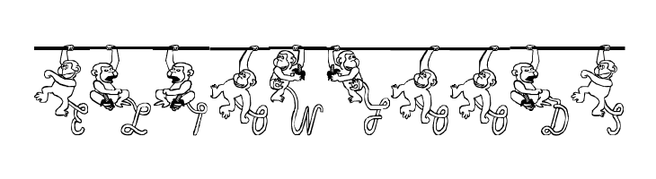 Affenschaukel  Free Fonts Download