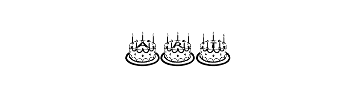 Lilians Geburtstag  Free Fonts Download